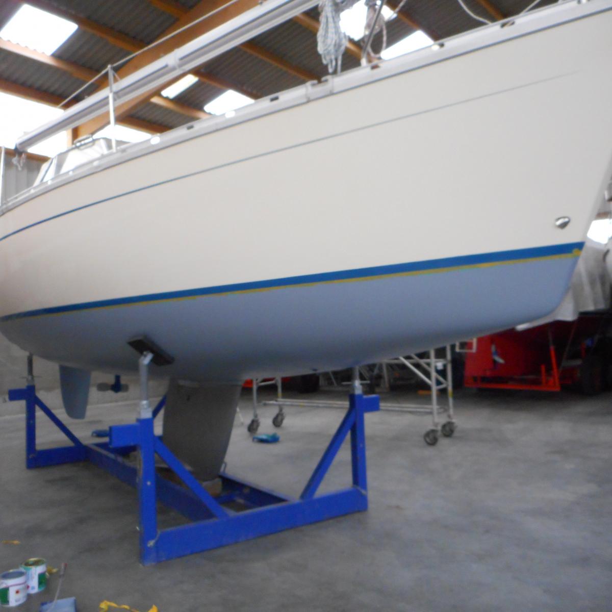 Piaskowanie kadłuba